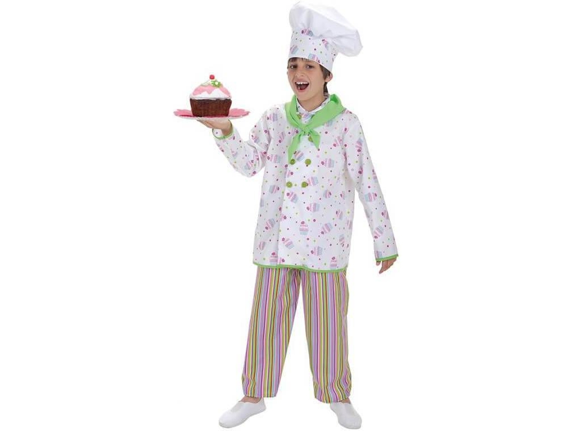 Fato de Menino DISFRAZZES Pasteleiro (Tam: 5 a 7 anos)