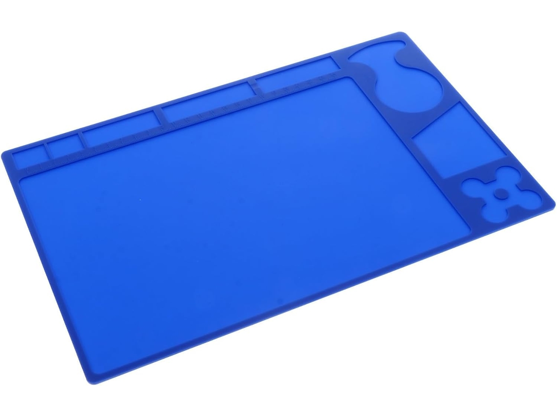 Tapete De Silicone Resistente Ao Calor Para Reparos Eletrônicos, Com