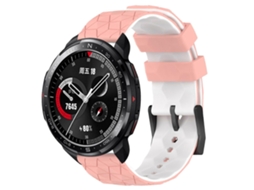 Pulseira De Silicone Bicolor Com Estampa De Futebol Para O Relógio For Honor Gs Pro De 22 Mm.