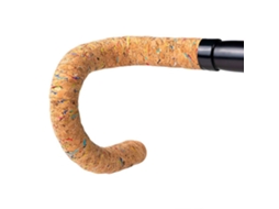 Fita de Guiador com Tampa Cork Natural Castanhobartape Industrial