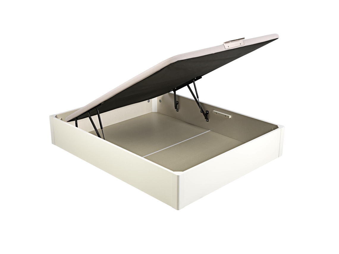 Sommier com Arrumação PIKOLIN Design Tampo Único - 80x200cm (31 Cm de Altura - Branco)