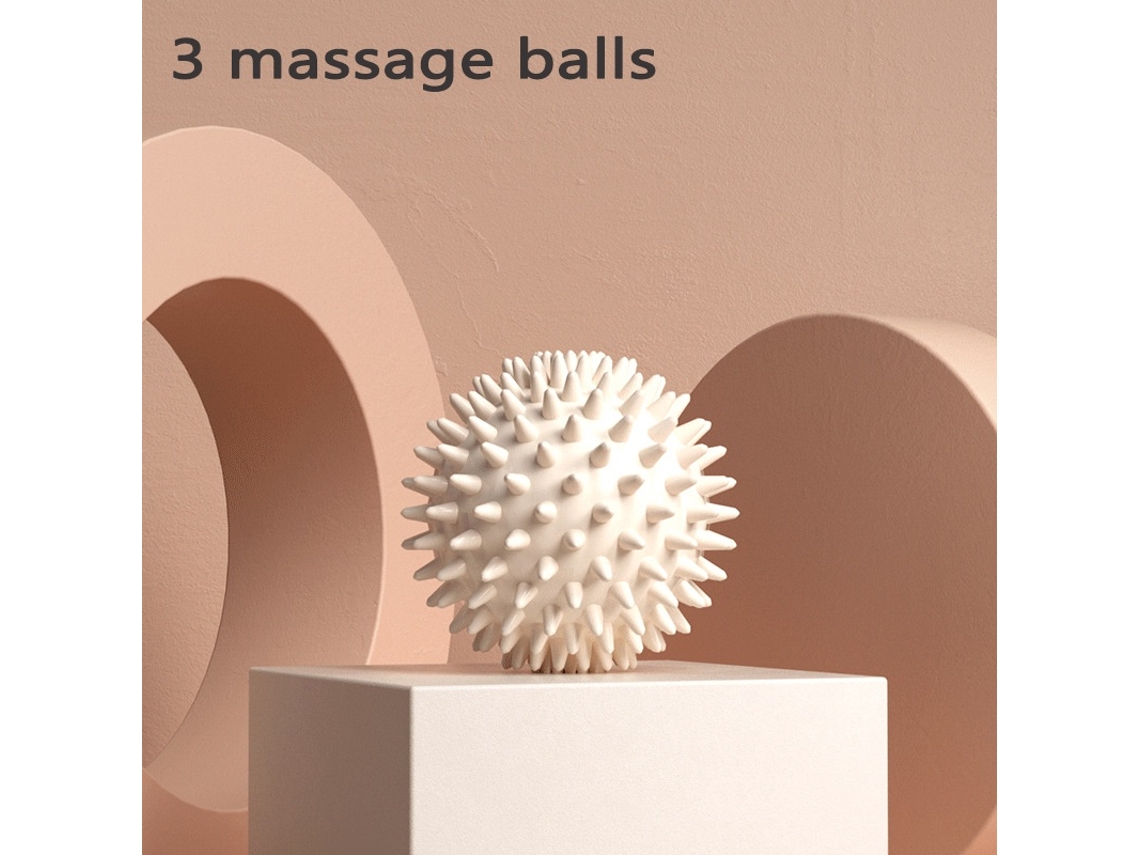 Bastão Massageador Manual Yoga Fitness Relaxamento Muscular Pé Pescoço