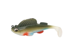 Soft Bait Lure (anti-snagging, Deep Diving) Jumping Fish With Hook Soft Bait Black King Kong Hook 75mm/13g Dark Green