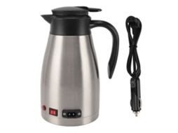 Caldeira Elétrica Portátil 12v aço inox 1300ml para viagem