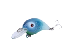 Isca de Pesca Noturna Led de 8cm Azul