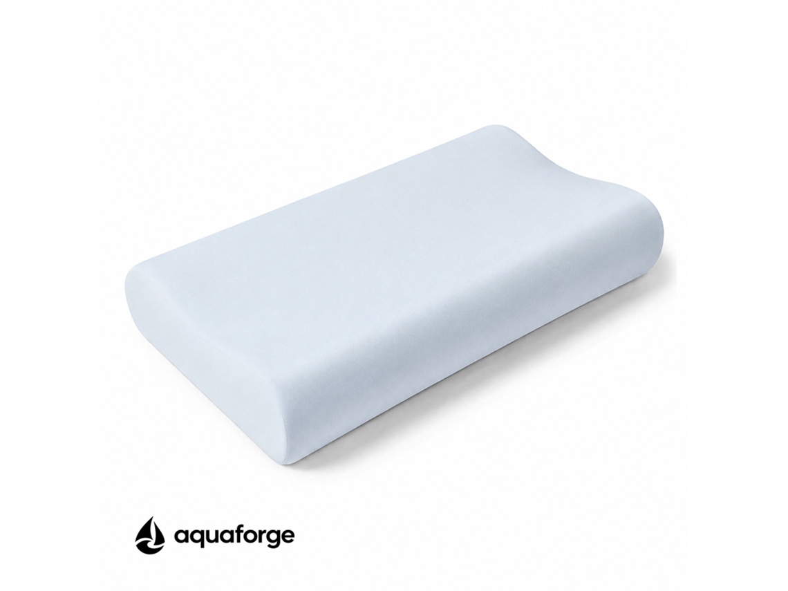 Almofada Cervical Ergonómica Espuma Viscoelástica 48 X 30 Cm