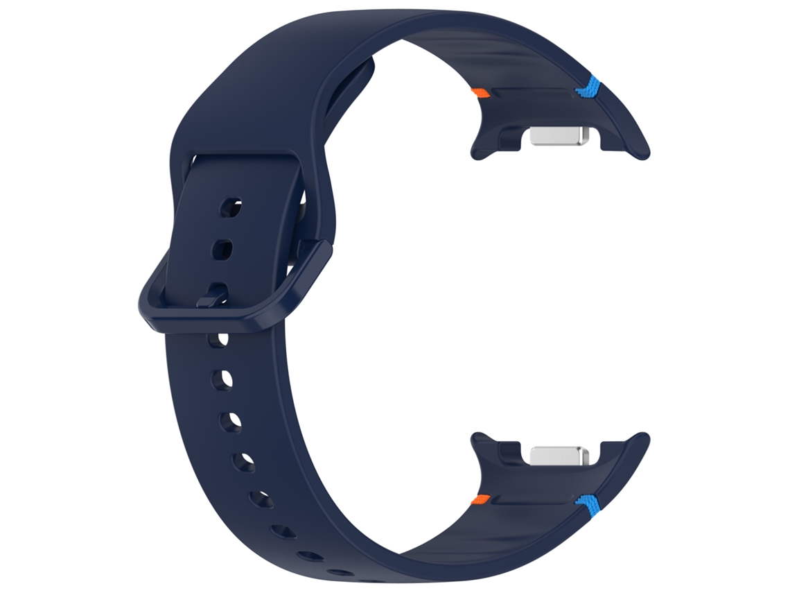 Pulseira De Silicone Para Samsung Galaxy Watch 8 Azul Inf