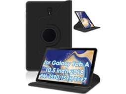 Capa Protetora Fina Para Samsung Galaxy Tab A 10.5 Polegadas T590 T595 Com Suporte Giratório De 360 ​​graus, Leve E Resistente Imp Tuotuo