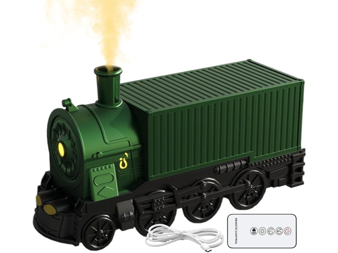 Umidificador Pequeno Para Quartos, Em Formato De Trem