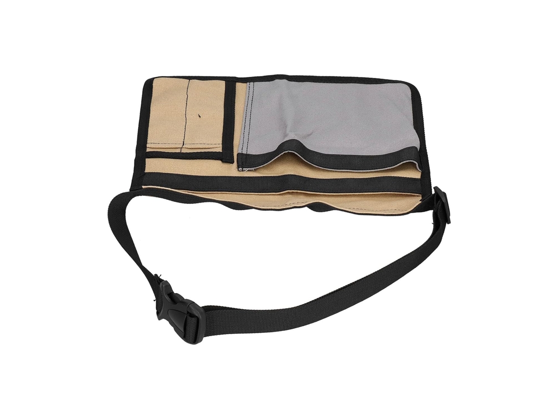 Bolsa De Cintura Para Ferramentas, Pochete Leve Em Tecido Oxford Com Vários Bolsos E Cinto Resistente Para Escalada