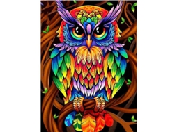 Kit De Pintura De Diamantes 5d Para Adultos Animales Coloridos Piedras Full Rhinestones