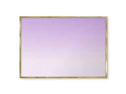 Quadro magnético de parede com degradê delicado para quarto Espelharte (100x70 cm)