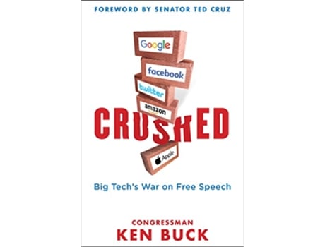 Livro BIG TECH TYRANNY de Ken Buck (Inglês - Capa Dura)