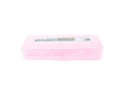 Caixa Organizadora Portátil De Manicure Com Tampa Diferenciada Para Ferramentas De Beleza (vermelho Rosa)