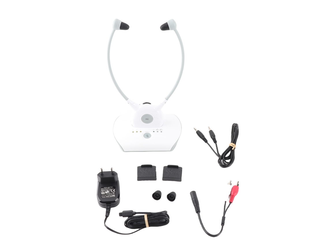 Fones de Ouvido Sem Fio EOOCOO, com conexão 2.4ghz