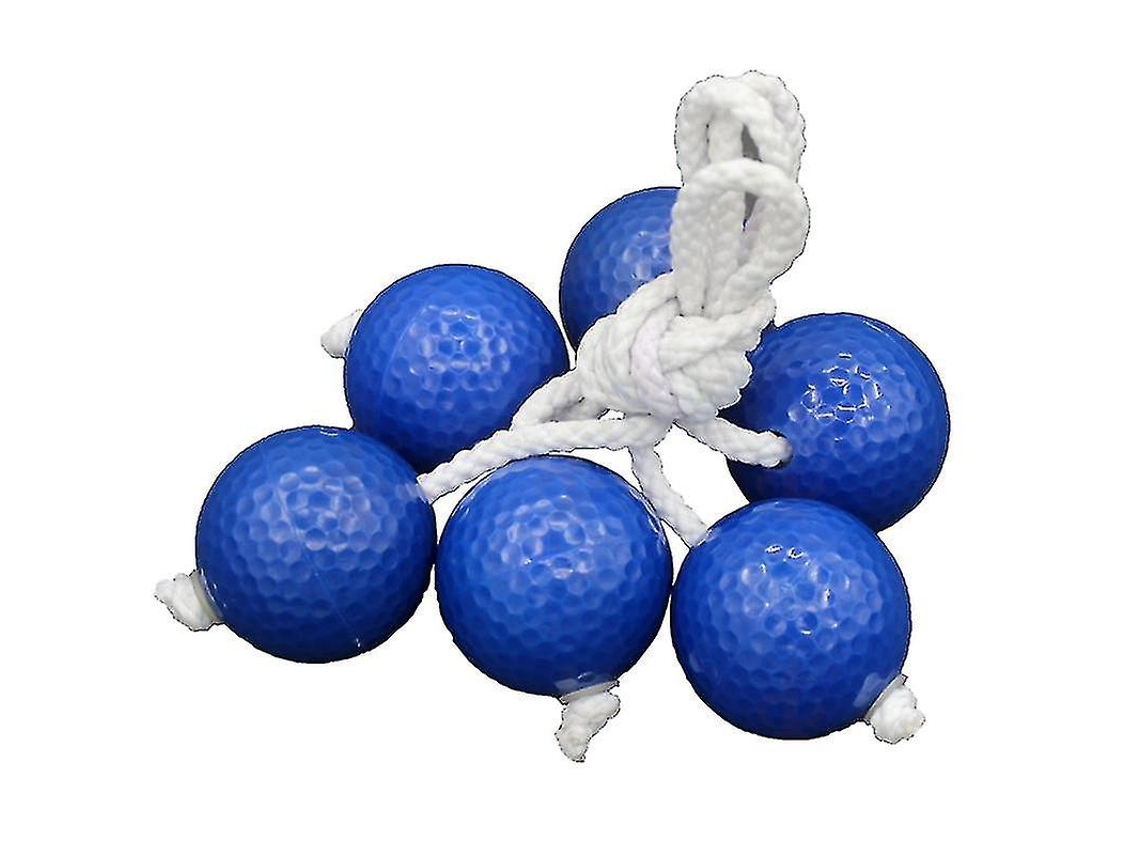 Rebe-juego De Lanzamiento Ladder Ball Con 6 Bolas Para Interior/exterior Patio Jardín Césped Deportes Azul