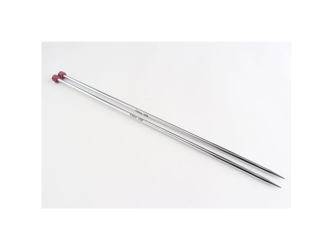 Knit Pro 100 Cm X 2 Mm Agulhas De Tricô Circulares Fixas Alumínio Zing Rosa Kp47151 Knitpro