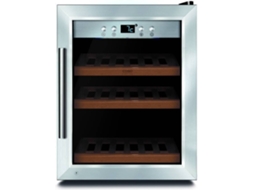 Cave de Vinho CASO WineSafe 12 classic (12 Garrafas - Inox)