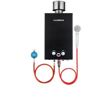 Bw264Bc-De Aquecedor de Agua a Gás 10 Litros 50Mbar Gpl com Tampa de Chuva para Autocaravana Campismo CAMPLUX