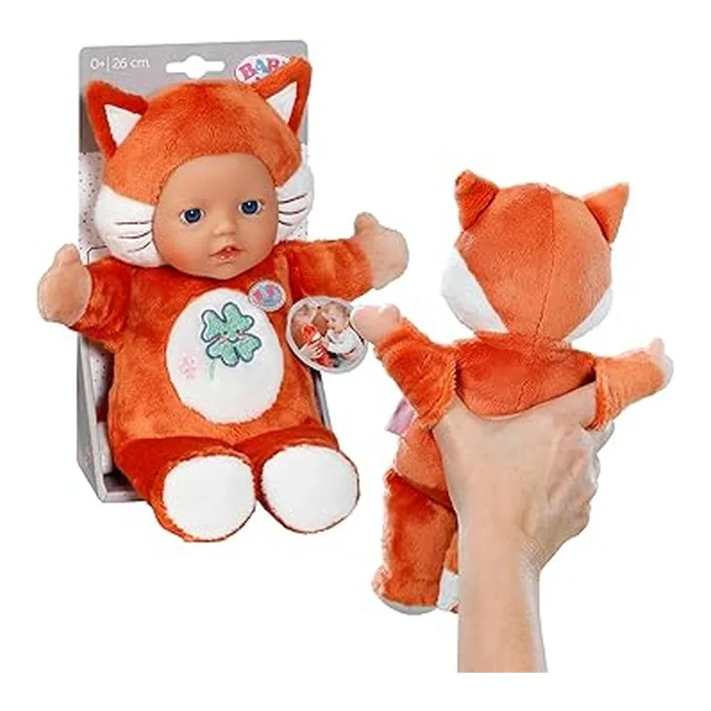 Baby Born Fox Muñeca Suave De 26 Cm Con Orejitas Y 836606 P25zapf