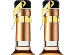 Rolha De Champanhe, 2 Unidades, Em Aço Inoxidável Para Garrafa De Vinho Espumante Cava Prosecco Ty Gold