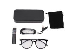 Câmara Corporal Hd 2.7k Ângulo Amplio 110° Tela 0.96'' Visão App Gravadora Portátil Esportiva Para Trekking Viagens Ciclismo Preto