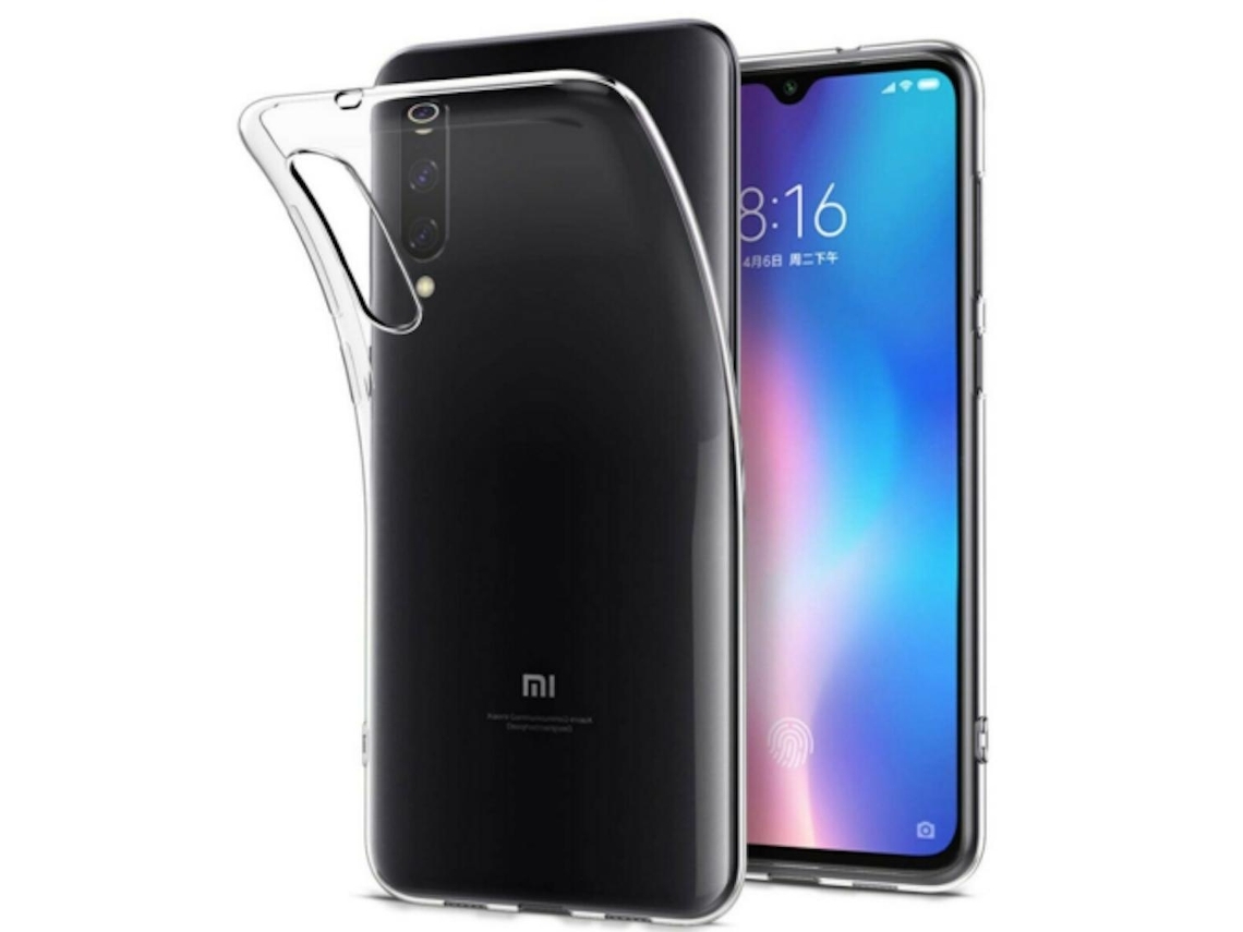 Lurelia Kit Proteção Para Xiaomi Mi 9 4g, Capa Tpu Transparente E Vidro De Ecrã