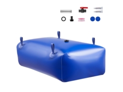 Bolsa De Armazenamento Água Com Válvula 540 L, Pvc Camada Dupla 1000d, Portátil E Dobrável, Resistente A Vazamentos, Para Autocaravanas, Caminhões