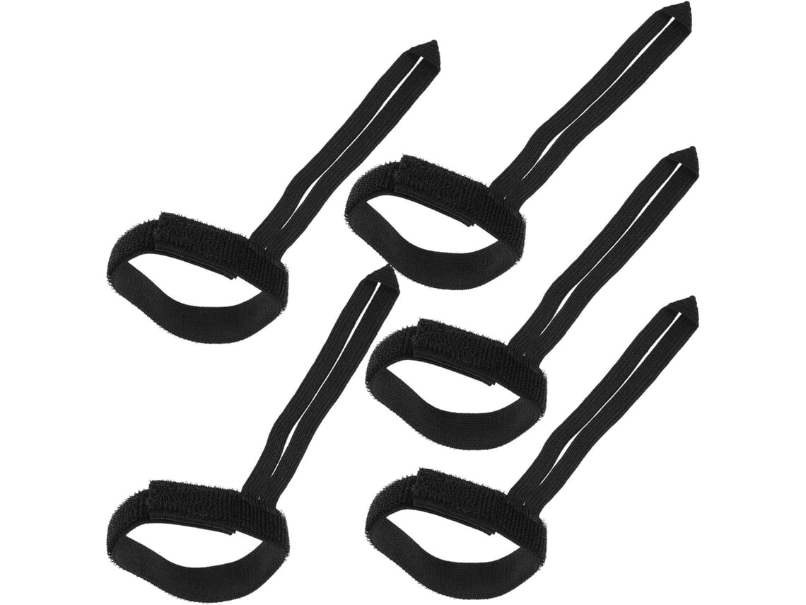 Pulseira Oficial De Futebol, Conjunto De 5 Peças, Preta Com Elástico, Para Árbitros De Futebol Em Partidas Acessório