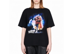 Back To The Future Btf2 Car Lightning T-shirt Unisex Adults Size:s