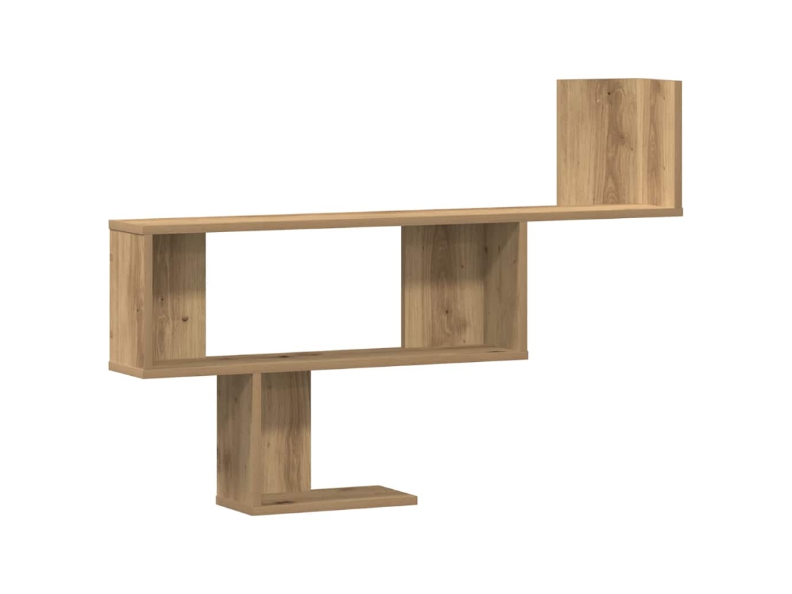 Wall Shelf, Wall Shelves Vidaxl Marrom Madeira Processada (n/a)