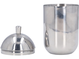 Porta Algodão Jtlb Em Aço Inoxidável Com Tampa, Leve, Luxuoso, Recipiente À Prova De Poeira Para Cas Gokoco
