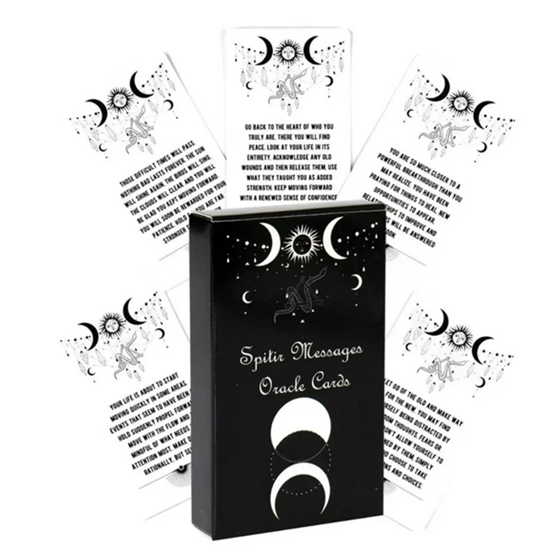 10,3 X 6 Cm, Mensagens Espirituais, Cartas De Oráculo - 54 Cartas