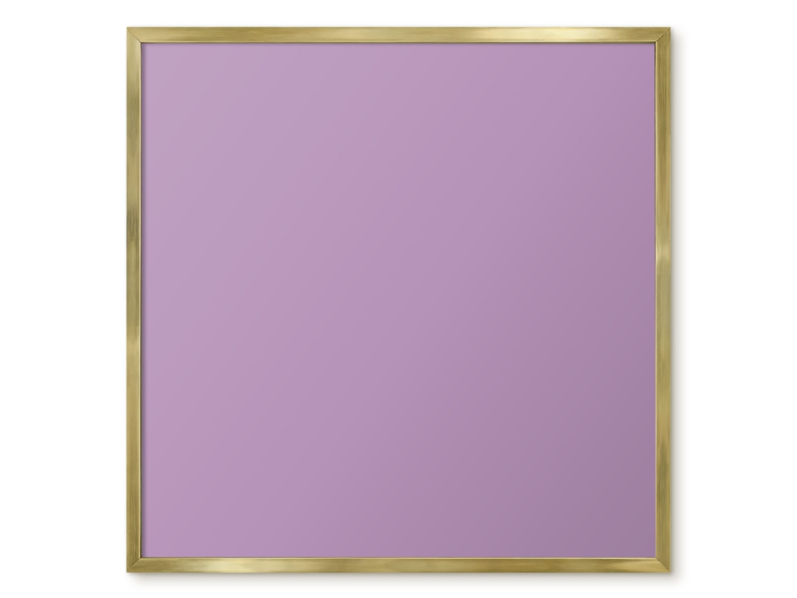 Quadro magnético de parede rosa intenso para quarto Espelharte (50x50 cm)
