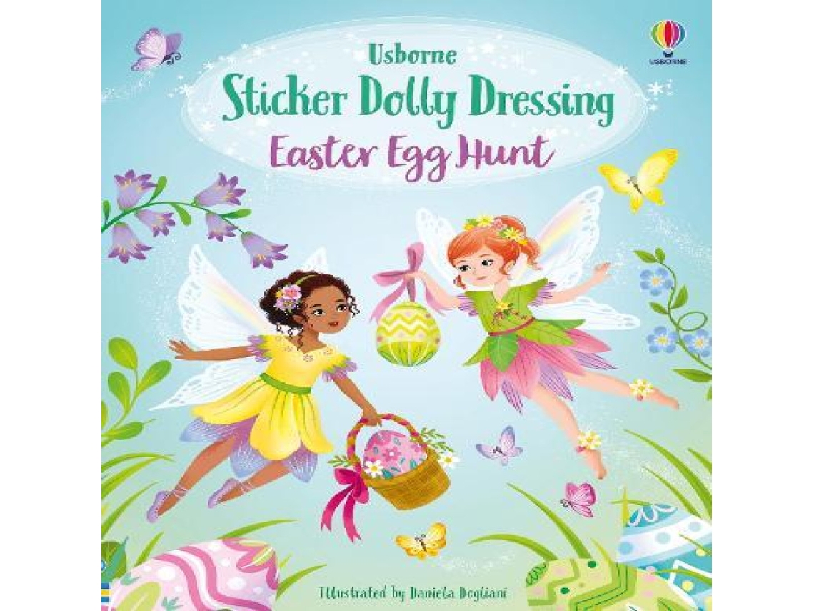 Livro Sticker Dolly Dressing Easter Egg Hunt de Fiona Watt (Inglês)