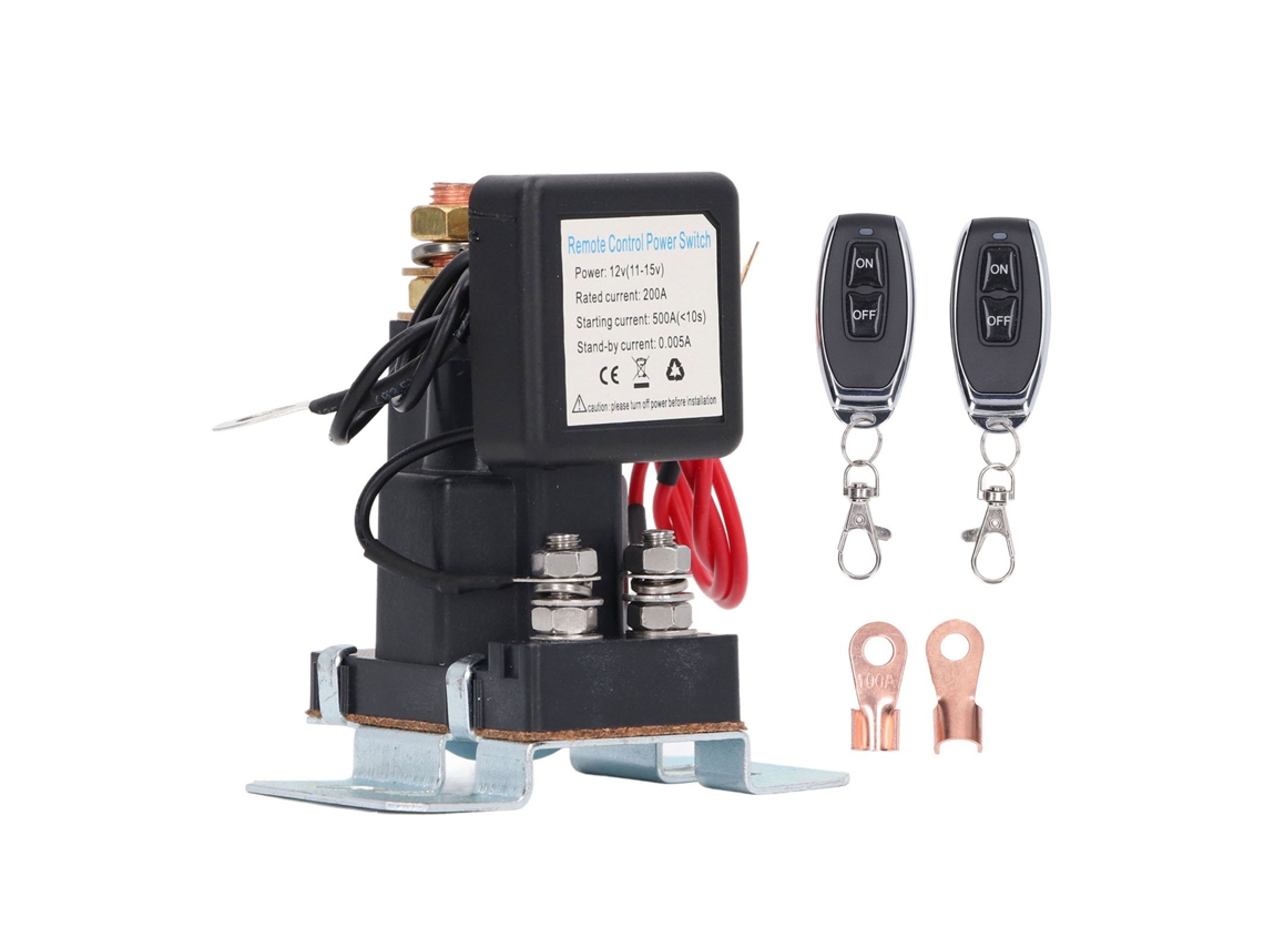 Interruptor de Desconexão de Bateria com Controle Remoto