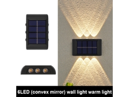 Luz De Parede Solar Led Para Portão E Cerca, Jardim Ao Ar Livre, Luz De Jardim SUNNY SPACES