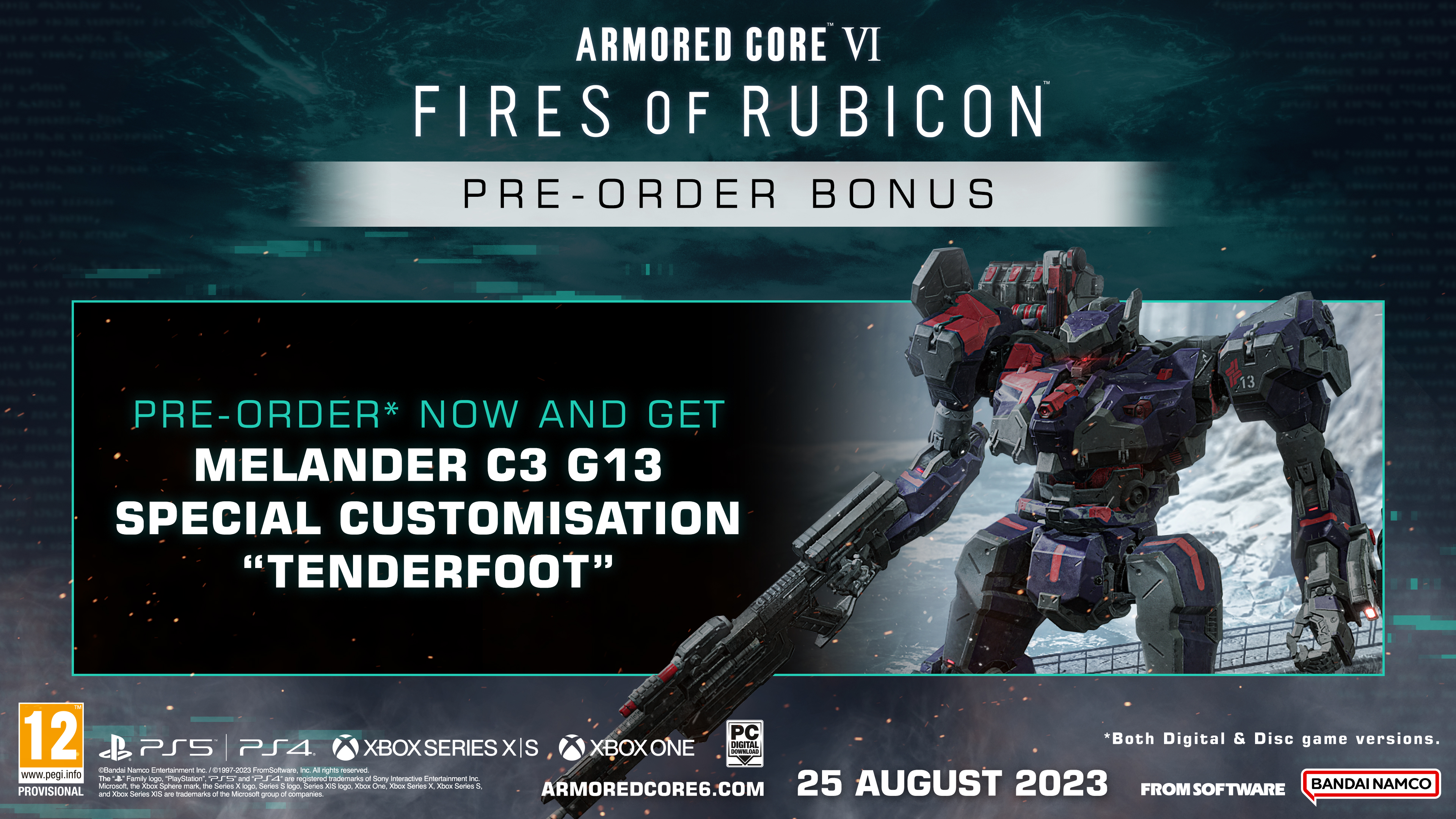 Armored Core VI: Fires of Rubicon Launch Edition PS5