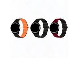 3 Pcs Bracelete Para Garmin Approach S44/s50/j1/s12 (20mm) Cuich