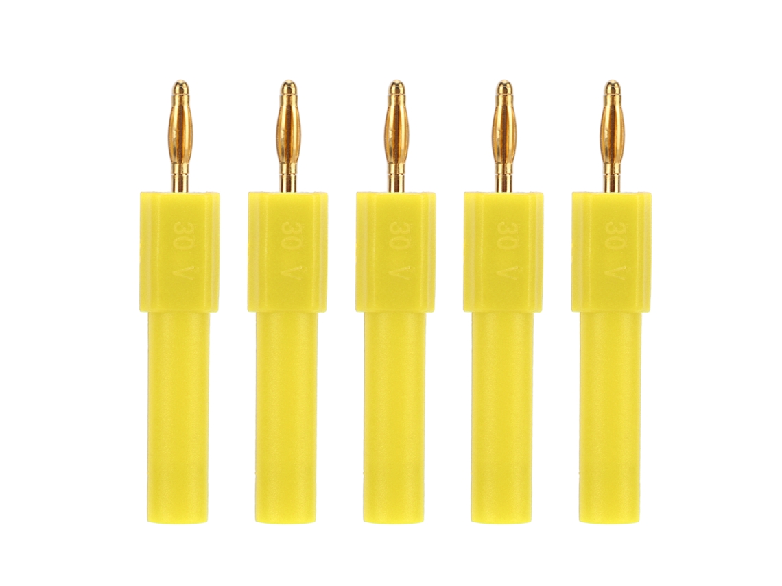 ADAPTADORES de plugue banana 2mm para 4mm macho para fêmea latão 5pcs YURU, condutividade excelente