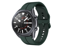 Pulseira De Silicone Em Formato De Laço Para Samsung Galaxy Watch3 (45 Mm X 22 Mm)