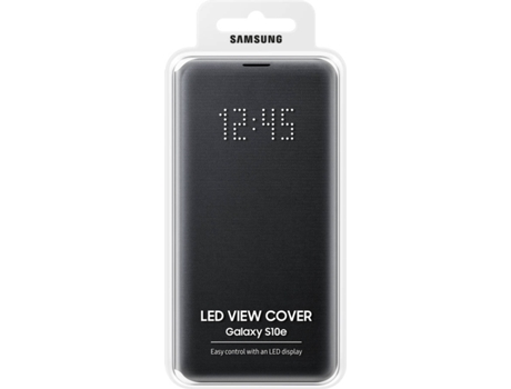 Capa SAMSUNG Galaxy S10e LED View Preto | Worten.pt