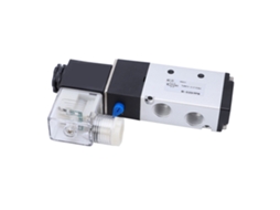 Válvula Solenóide Elétrica Laxiscreed De 2 Vias E 5 Posições Para Automação Pneumática