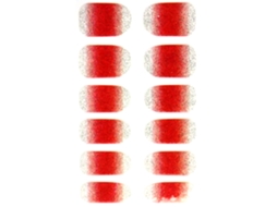 Adesivos Para Unhas Laranja Fluorescente (autoadesivos Ultrafinos) Eoocoo