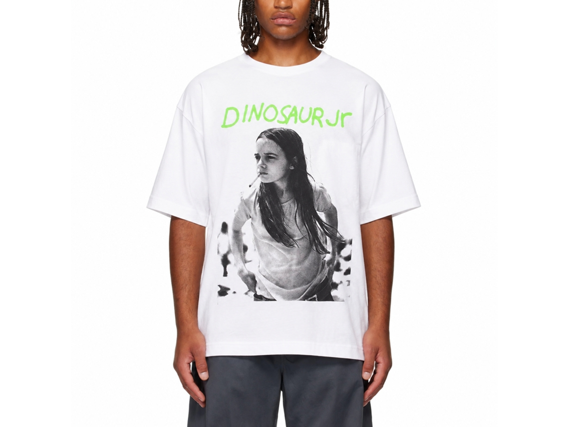 Dinosaur Jr. Green Mind T-shirt White Unisex Adults Size:m