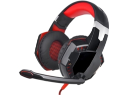 Fones De Ouvido Gamer Bestonzon Com Led, Conector De 3, 5mm, Confortáveis E Com Som Estéreo, Cancelamento De Ruído
