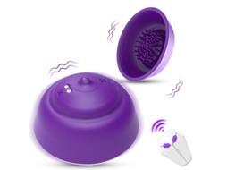 Estimulador De Suco De Mamilo Com Controle Remoto Sem Fio Com 10 Modos Para Mulheres (roxo)