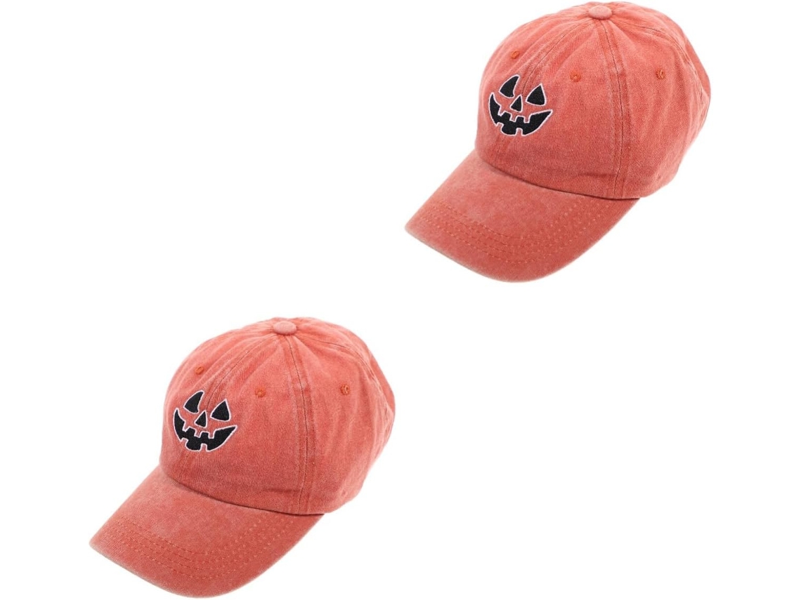 Boné De Beisebol De Halloween Com Proteção Uv E Chapéu De Palha Para Homens.
