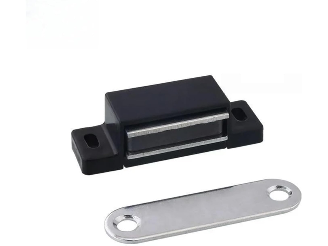 Conjunto de 6 peças de placas magnéticas de plástico branco em ABS para