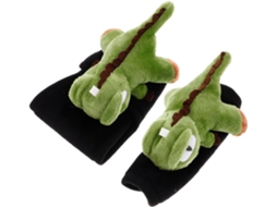 Conjunto De 2 Capas Pelúcia Macia Para Alavanca Câmbio E Freio Mão Do Carro-design Proteção...